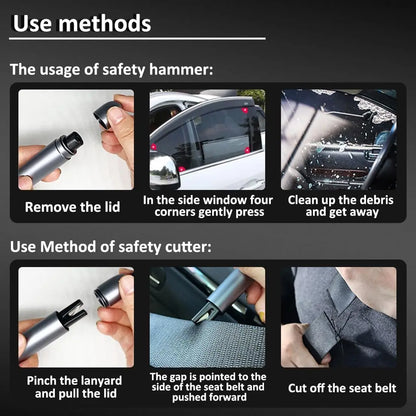 Vexit - Seatbelt Cutter and Window Breaker Emergency Escape Hamer