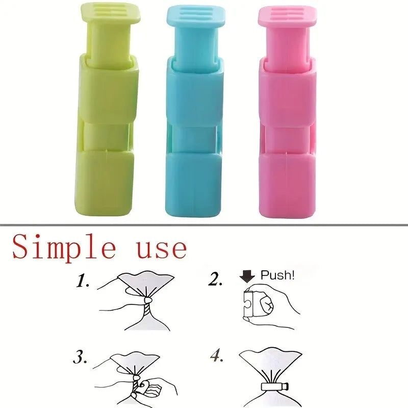 Griply - 10Pcs Plastic Bag Sealing Clips