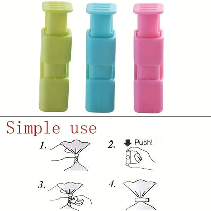 Griply - 10Pcs Plastic Bag Sealing Clips